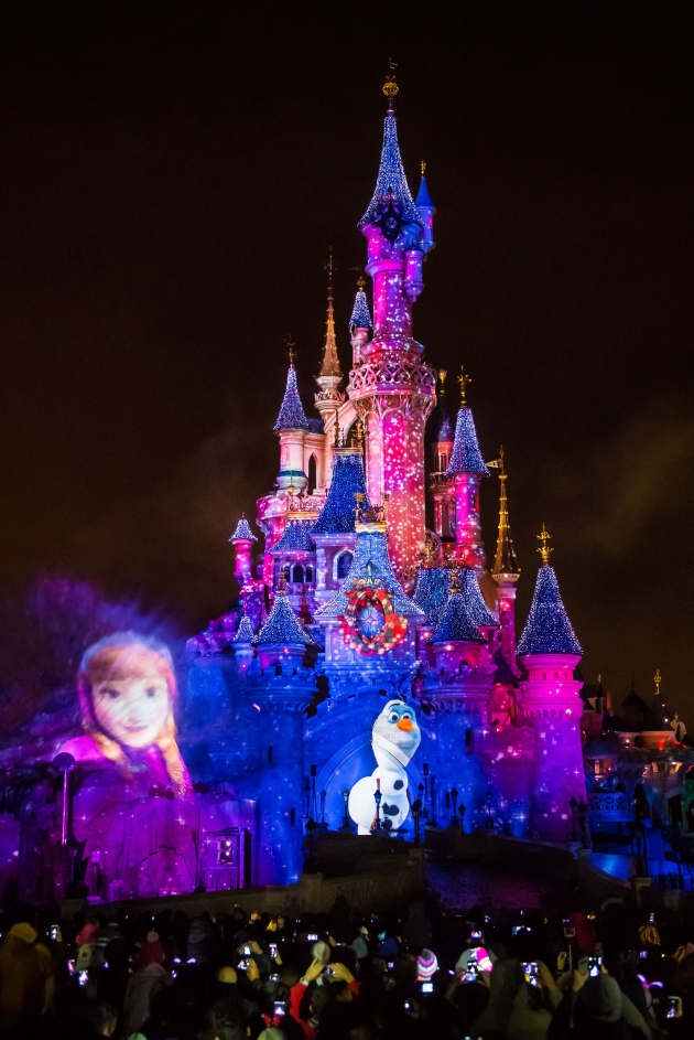 Disneyland Parijs, magie, kerst, Frozen